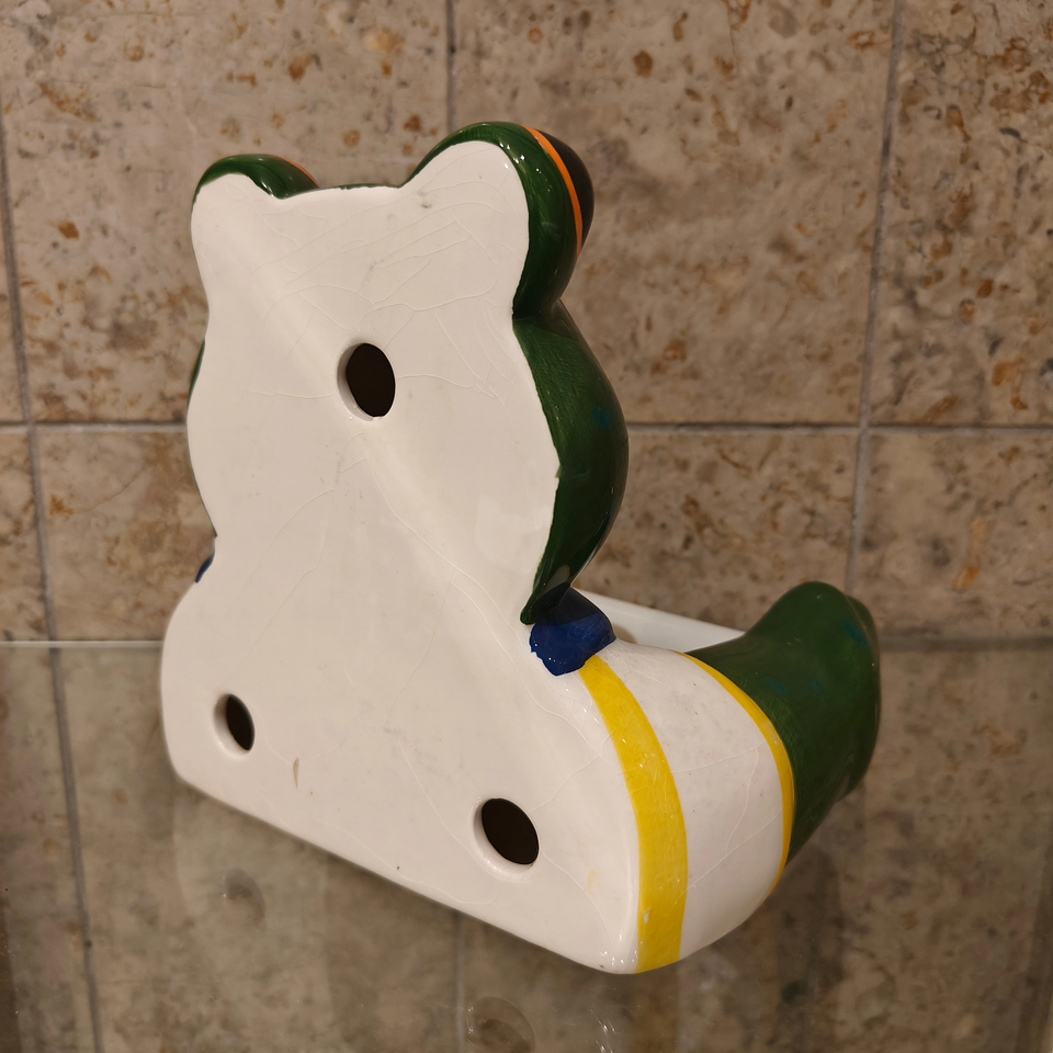 Frø toiletrulle holder Retro