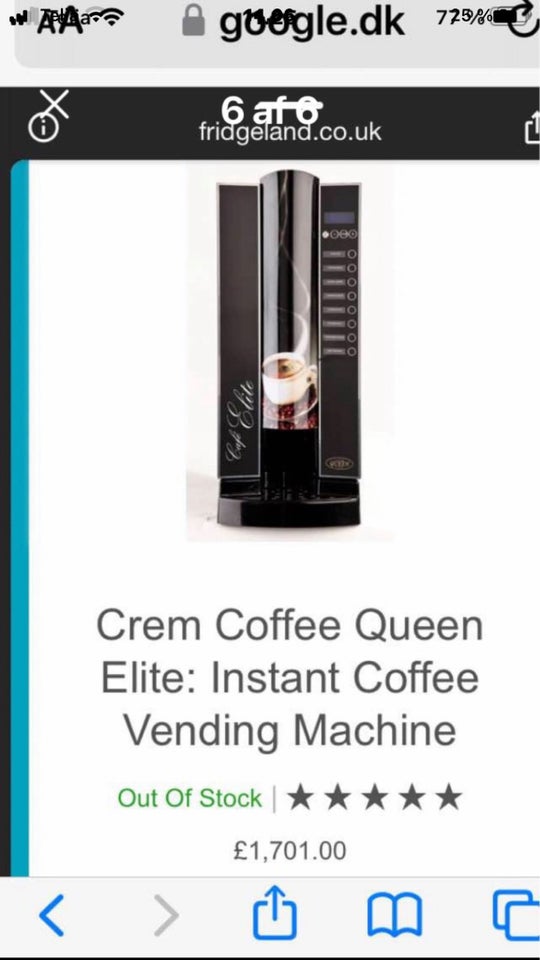 Kaffeautomat  Queen Elitte