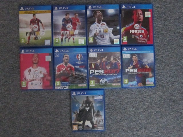 blandede titler PS4 sport