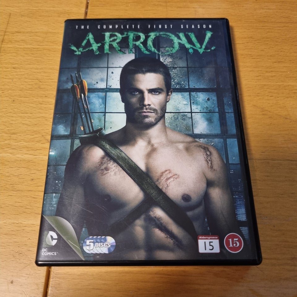 Arrow Sæson 1, DVD, TV-serier