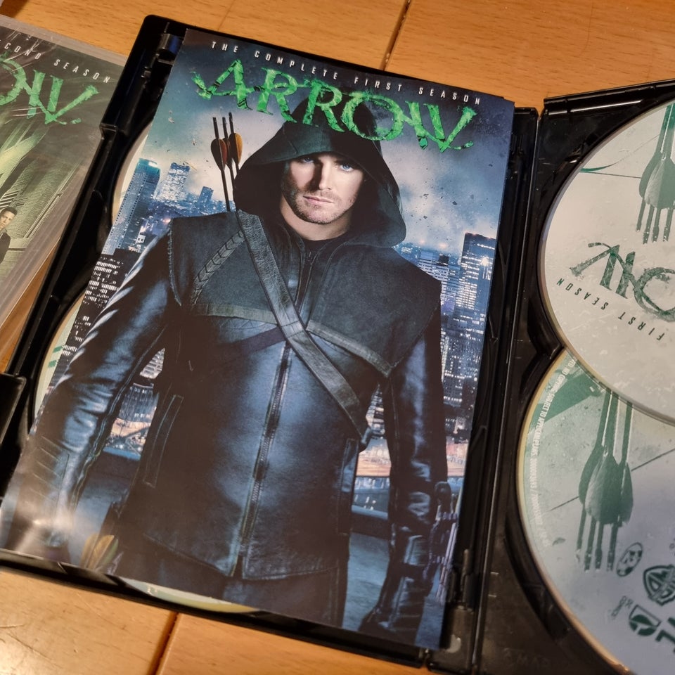 Arrow Sæson 1, DVD, TV-serier