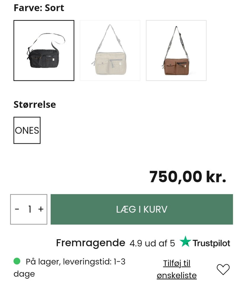 Crossbody, Mads nørgaard