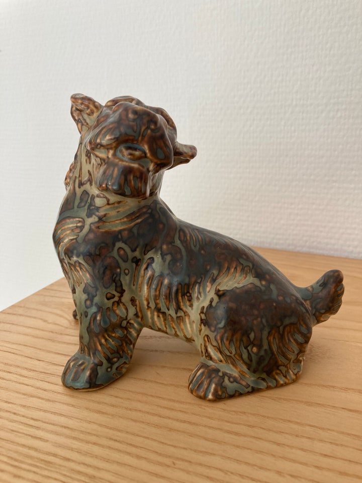 Porcelæn Porcelænsfigur hund