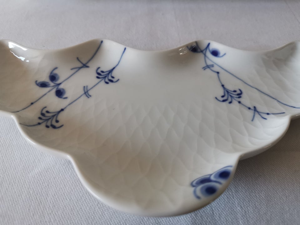 Porcelæn KK Blå Palmette Asiet