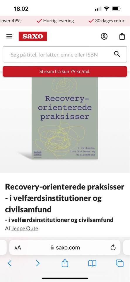 Recovery-orienterede praksisser