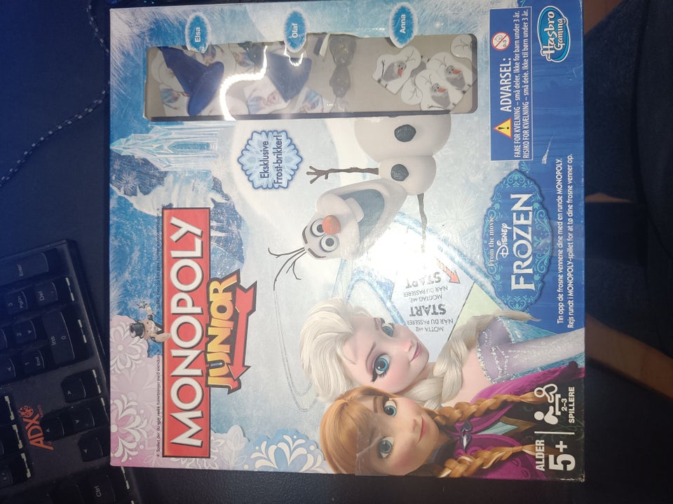 Monopoly junior Frozen, Børne