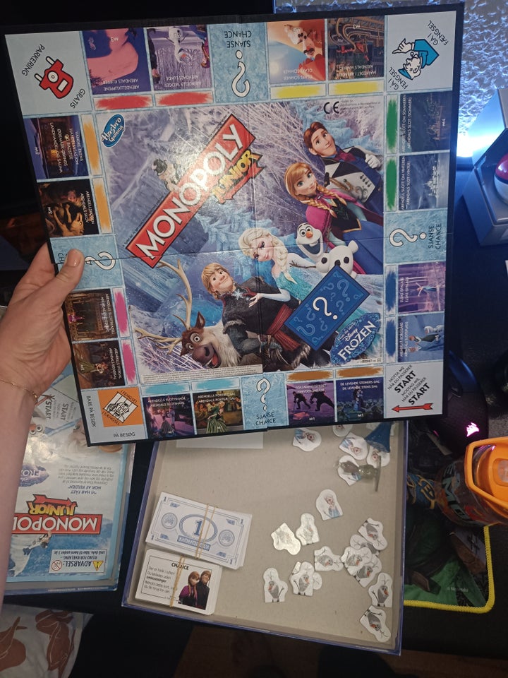 Monopoly junior Frozen, Børne