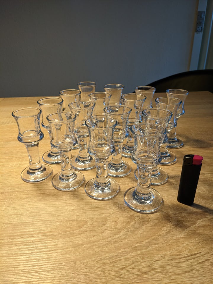 Glas Holmegaard samling glas og