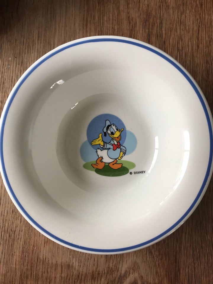 Porcelæn Disney tallerken og kop