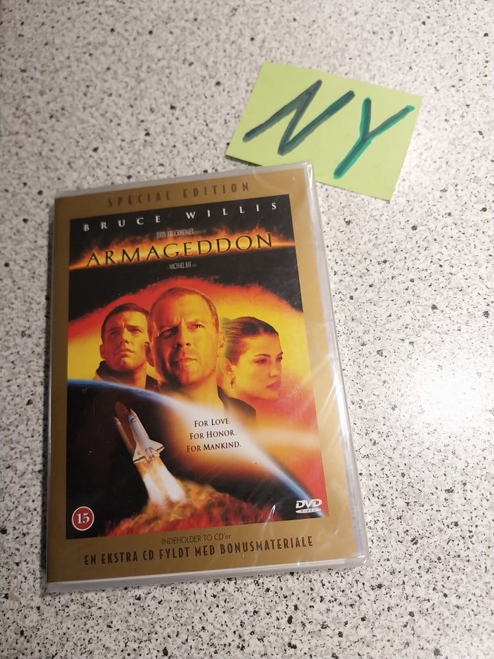 ARMAGEDDON, DVD, science fiction