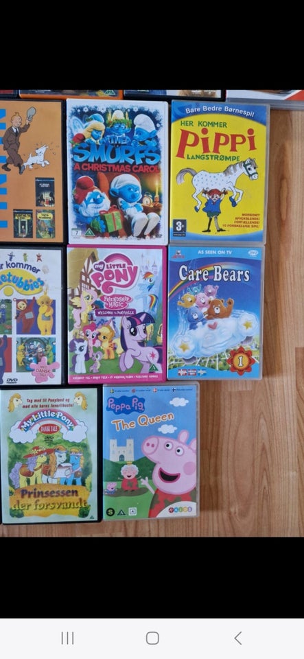 Paw PATROL,smurfs, my little pony,