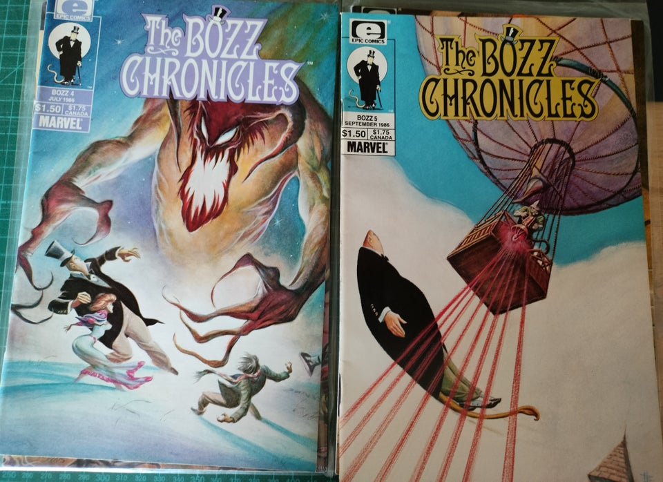 Bozz Chronicles, Epic, Tegneserie