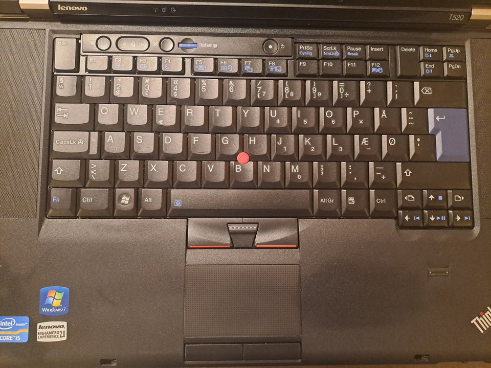 Lenovo T520, 2.4 GHz, 8 GB ram