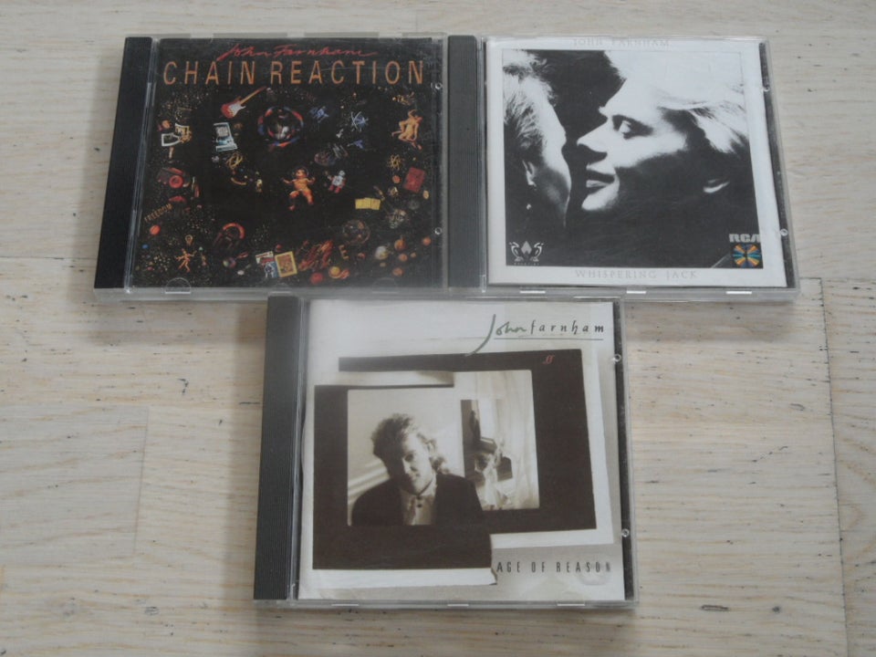 JOHN FARNHAM: 3 CD MED JOHN FARNHAM