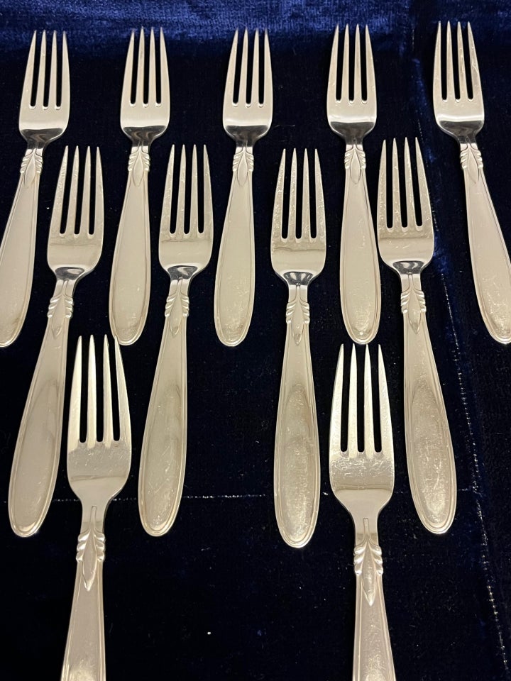 Sølvtøj Sextus middags gafler