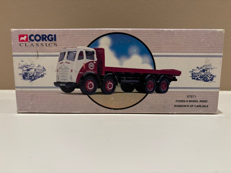 Modellastbil, Corgi Foden