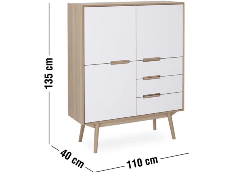 Vitrineskab PBJ Furniture  b: 110