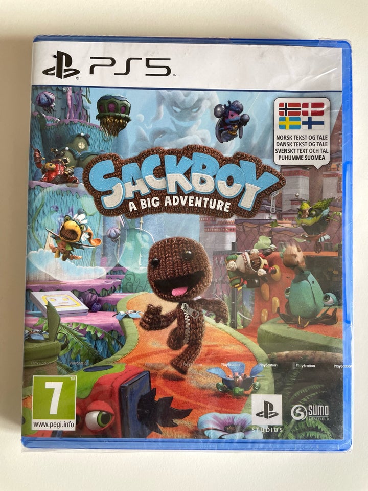 SackBoy, PS5, adventure