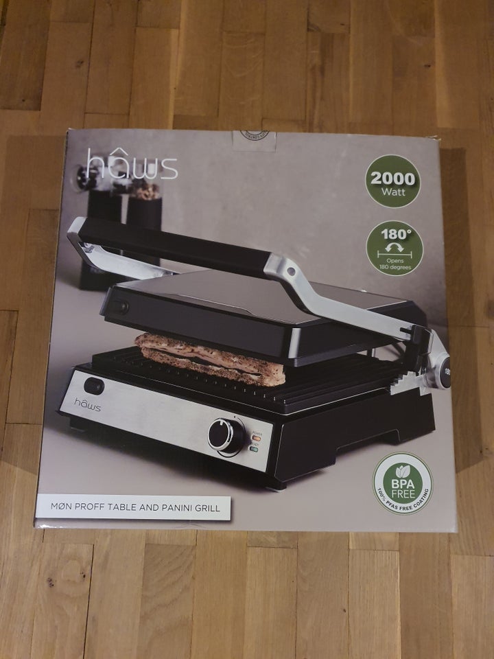 Haws Møn Bord og panini grill Haws