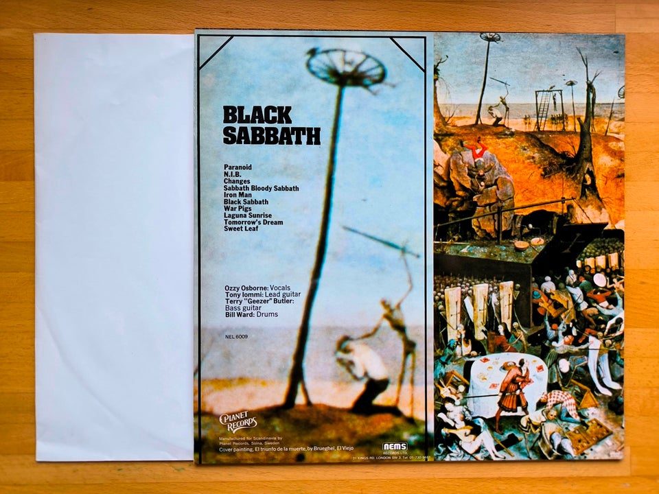 LP, Black Sabbath