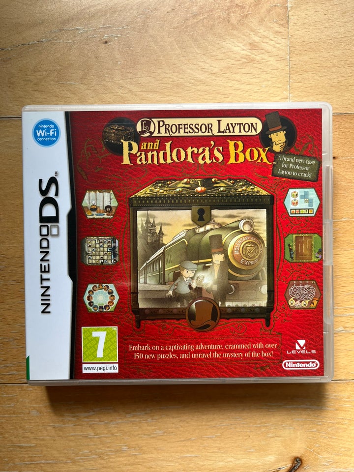 Professor Layton Nintendo DS spil