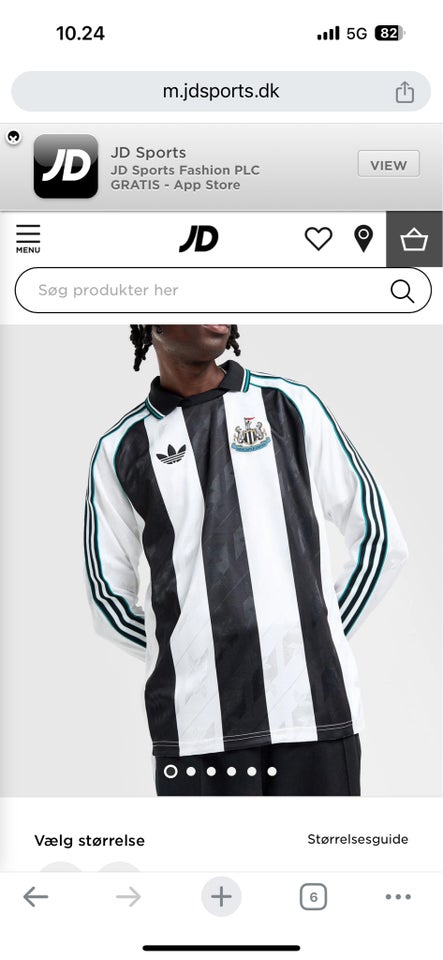 Fodboldtrøje, Newcastle United,