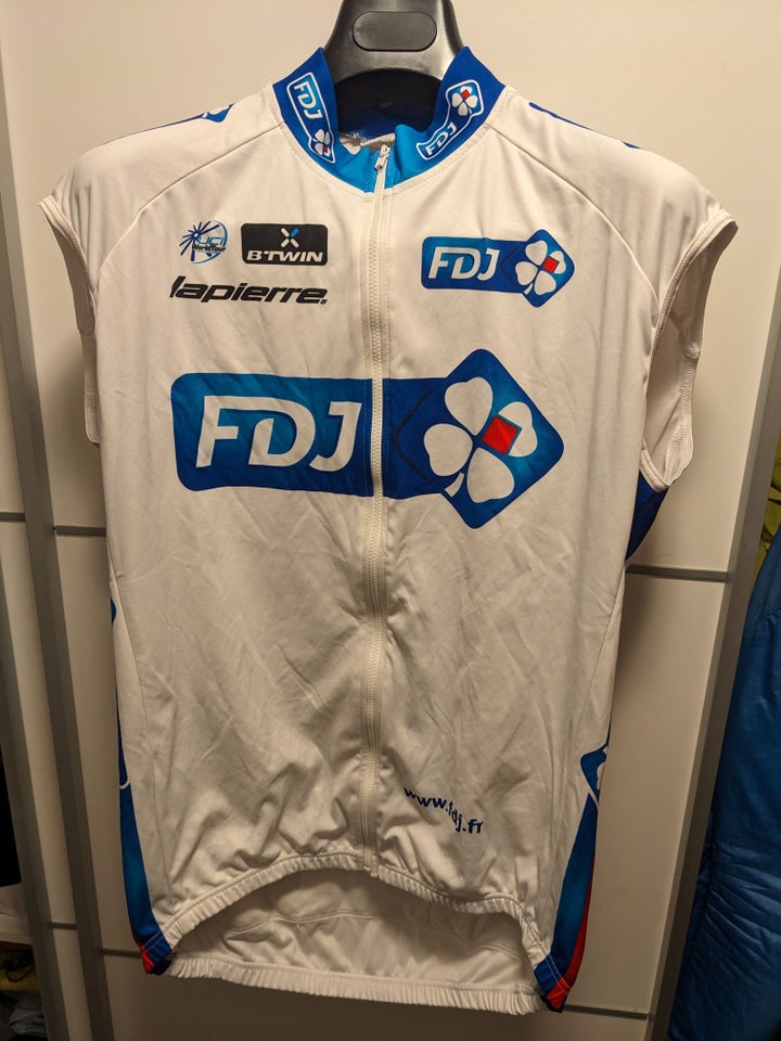 Cykeltøj (Herre) Vindvest FDJ