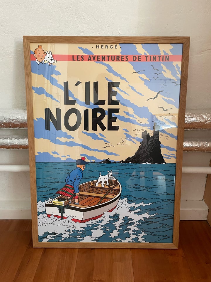 Plakat Herge motiv: Tintin