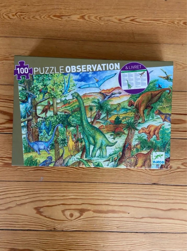 Puzzle observation, Puslespil,