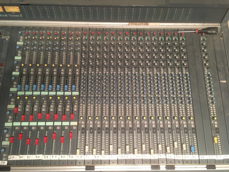 Mixer pult, Soundcraft Vienna II