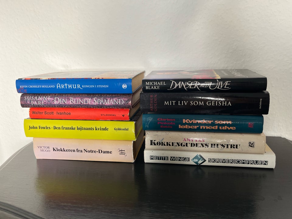 Danske hardbacks sælges, Victor