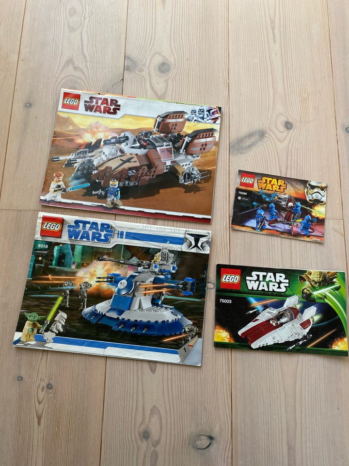 Lego Star Wars Manualer retro