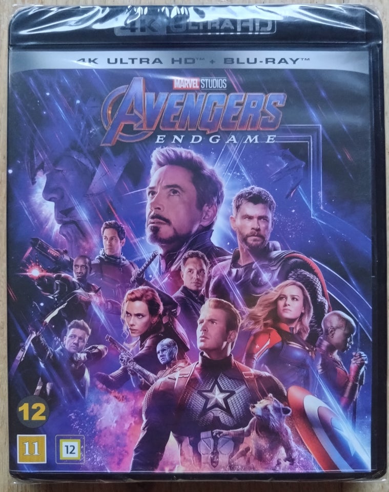 Avengers Endgame 4K, uåbnet, Ultra