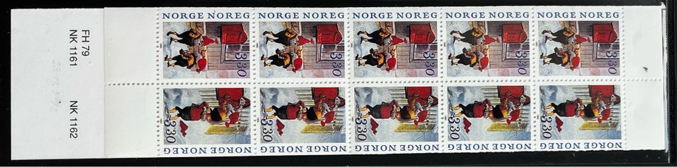 Norge, postfrisk, Norge. Komplet