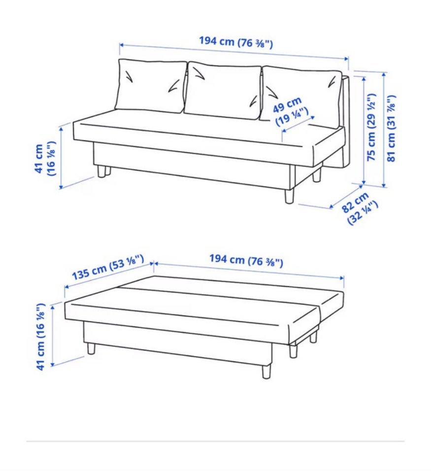 Sovesofa, IKEA