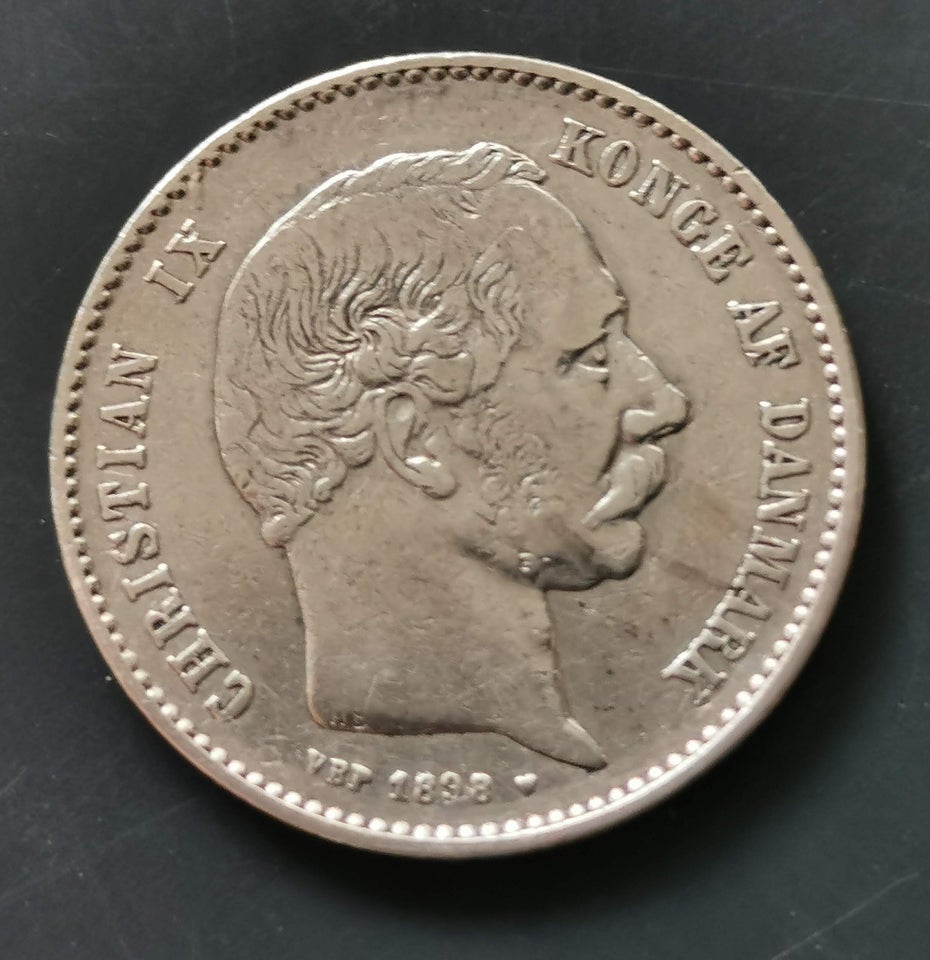 Danmark, mønter, 1 kr