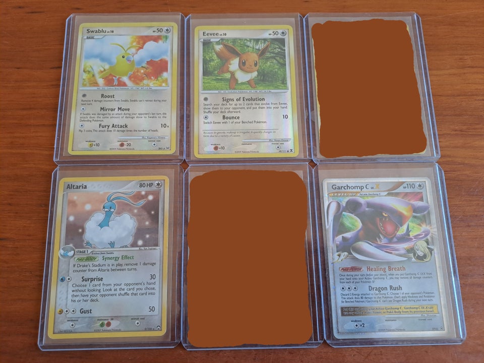 Samlekort, Pokemon holo glimmer