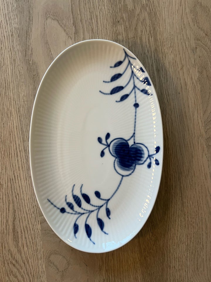 Porcelæn, Blå Mega 23 cm asiet,