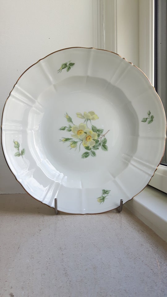 Porcelæn Tallerken Dyb Bing 