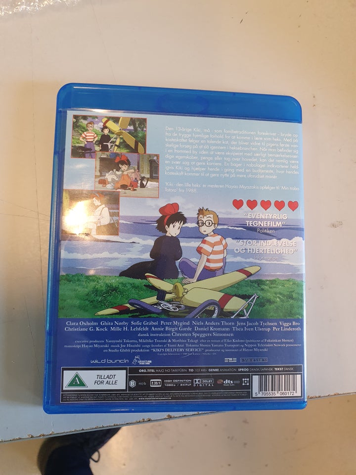 Kiki den levende heks Blu-ray