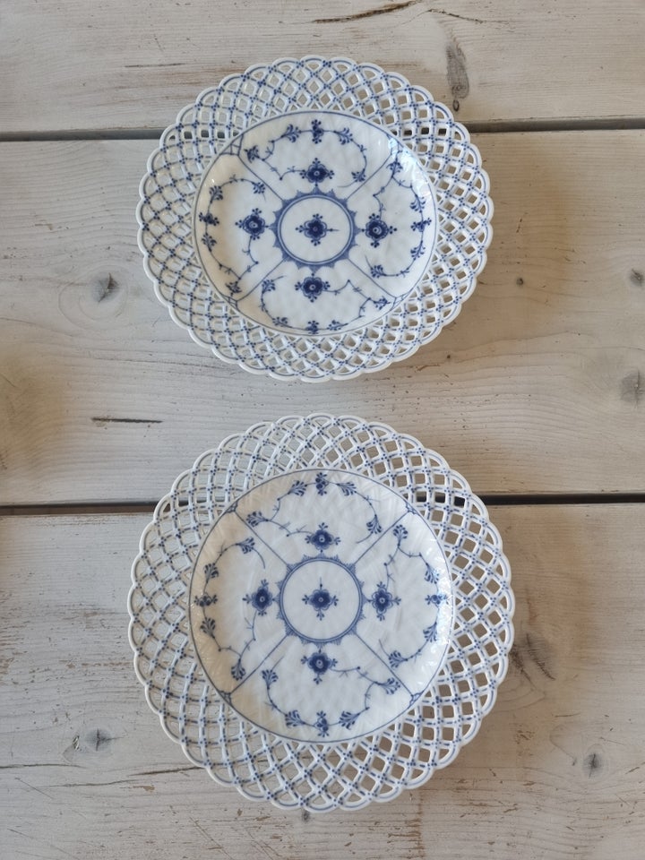 Porcelæn, Dæk tallerken, Royal