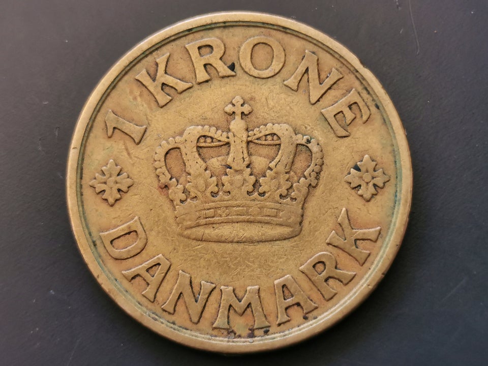 Danmark, mønter, 1 kr