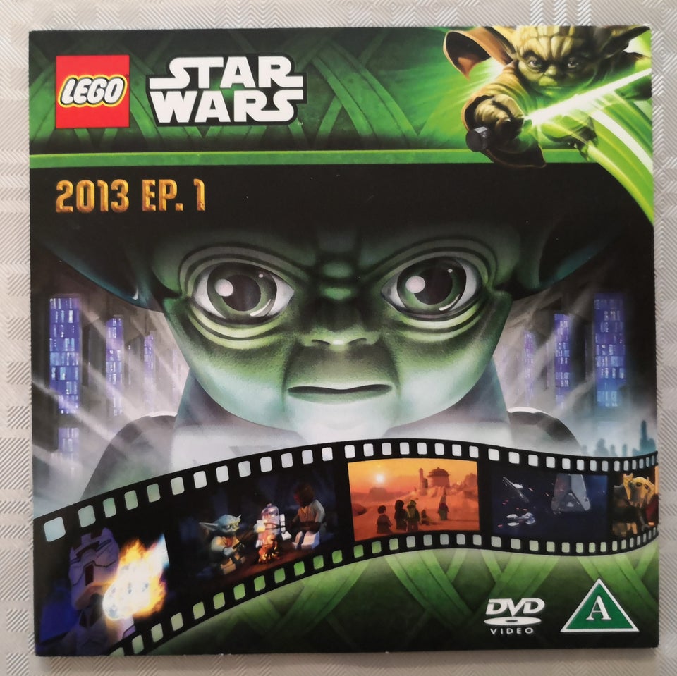 Lego Star Wars film NY, DVD,