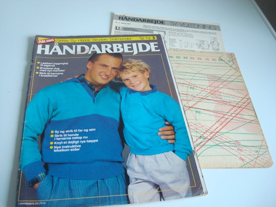 Alt om håndarbejde nr. 3 1987, Blad