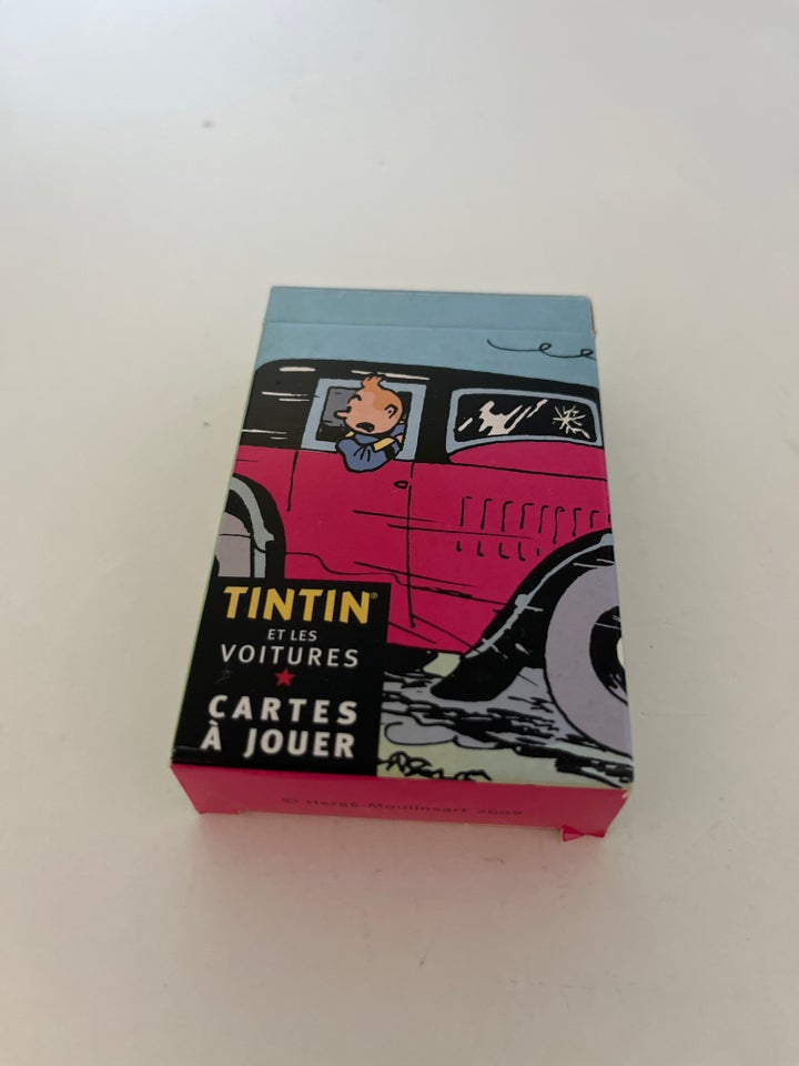 Biler, Tintin Biler og spillekort