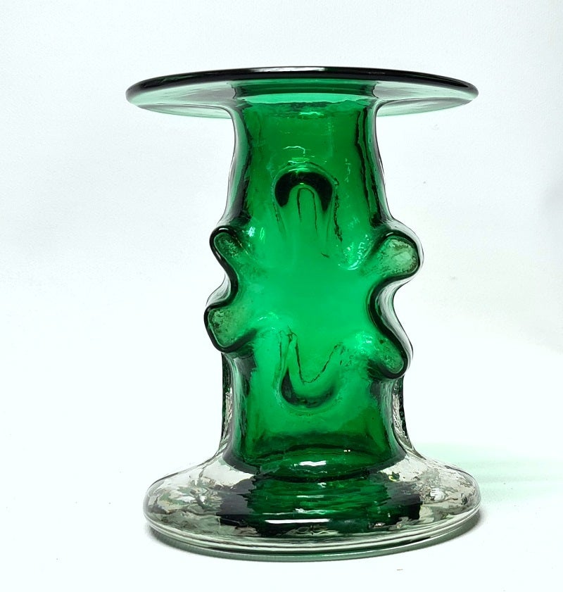 Glas Lysestage / vase Riihim&#228;en