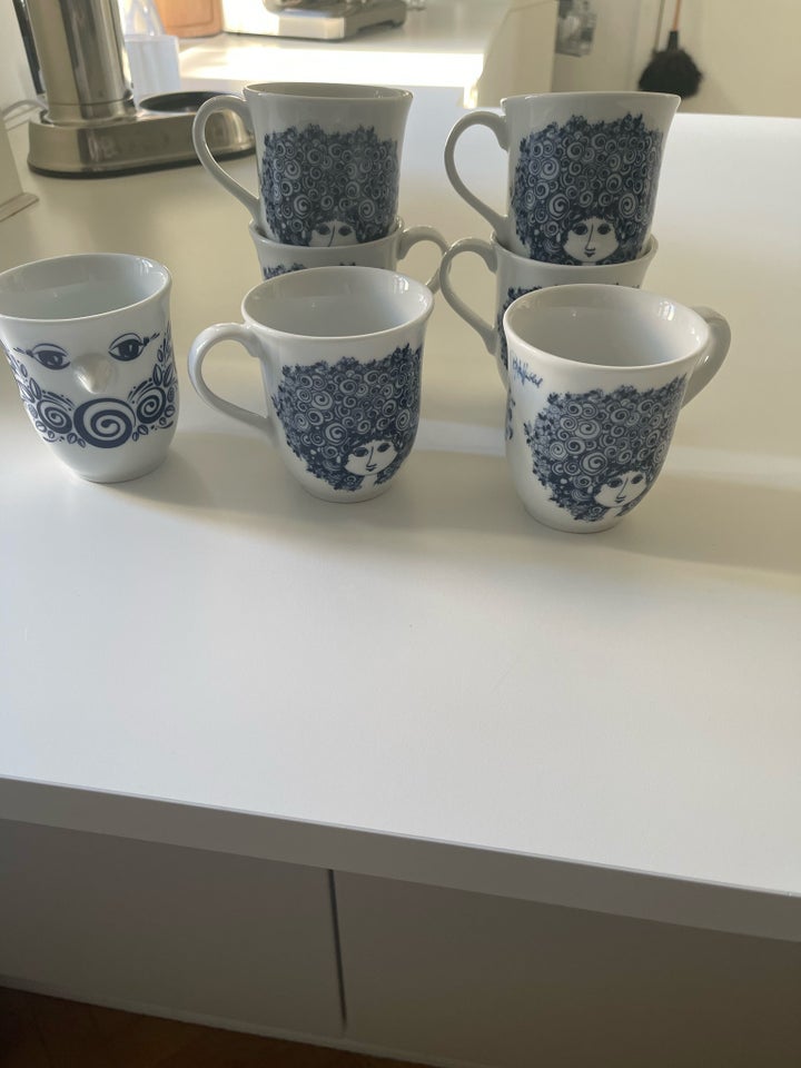 Porcelæn Kaffekopper Bjørn