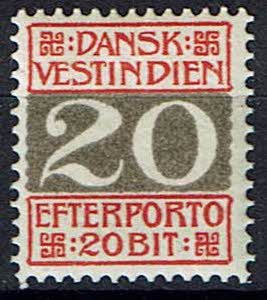 Dansk vestindien, postfrisk,