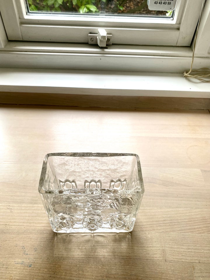 Glas Tulipan Vase/vintage  Anker