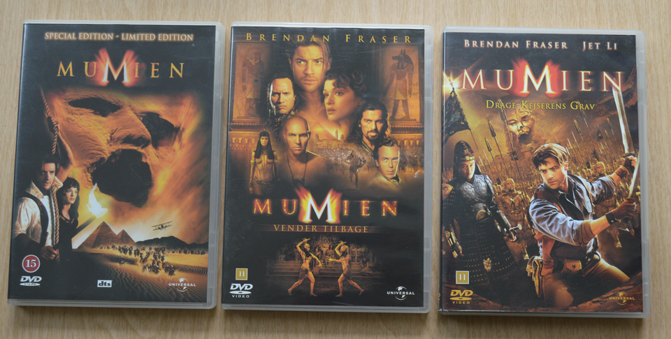 Mumien, DVD, action